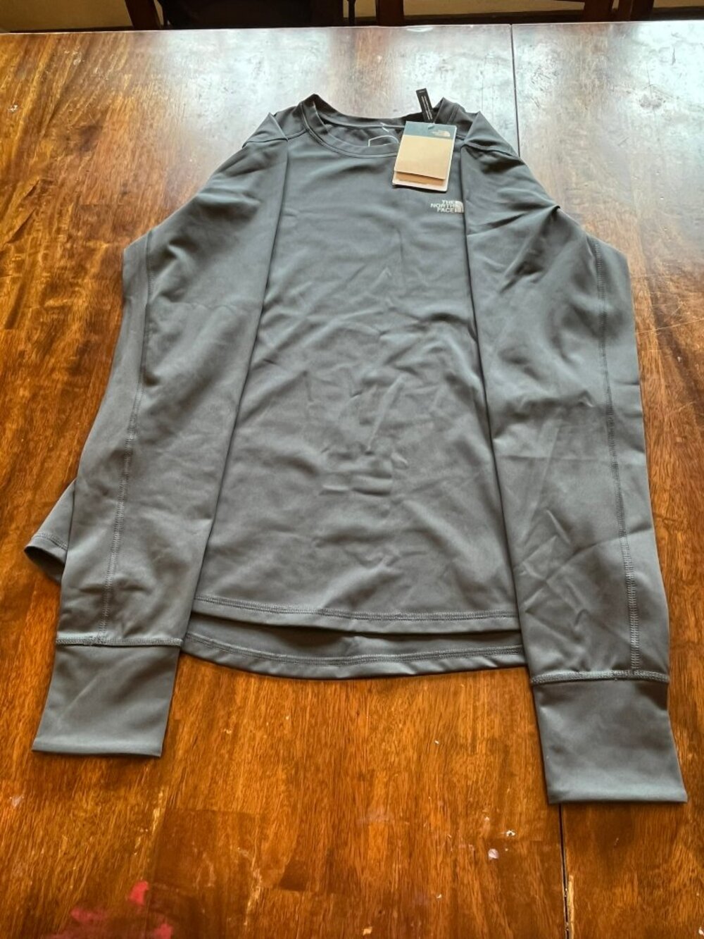 NWT The North Face Winter Wander Mock Neck Vanadis Grey Slim Fit XL